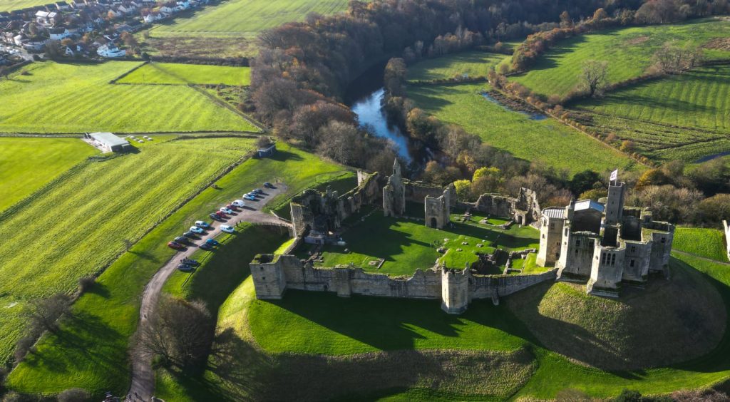 warkworth aerial view